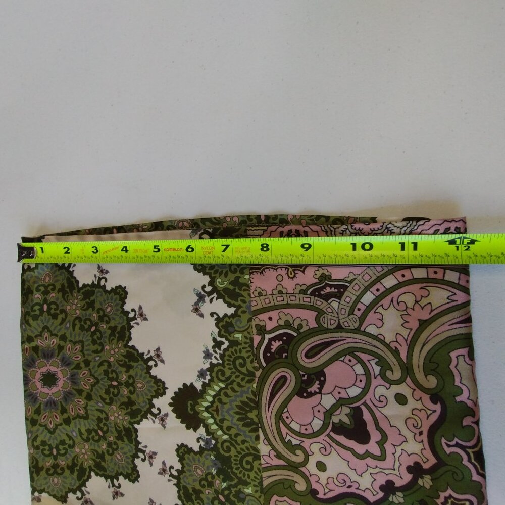 Zara Floral Boho Wide Leg Pants Size L - Picture 10 of 10